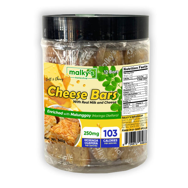 Malky's Cheese Bars – Savory lactation treats available with moringa