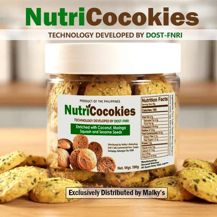NutriCocokies – Lactation & Family Nutrition Cookies (Technology Developed by DOST-FNRI)
